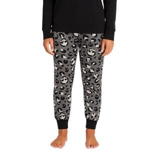 Pillow Talk Halloween Skull Leopard Pajama Pants – Size M NEW